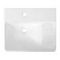 Plan vasque simple Easy céramique blanc brillant l.51.2 x P.42.4 cm