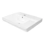 Plan vasque simple Easy céramique blanc brillant l.51.2 x P.42.4 cm