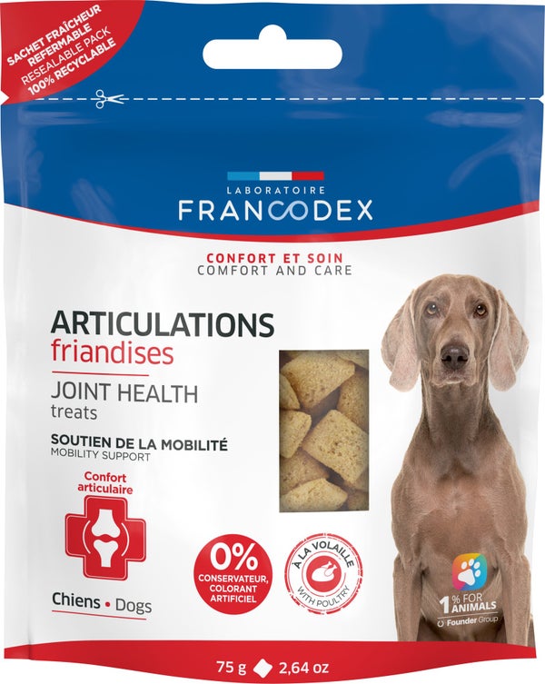 Friandise chien articulation 75g