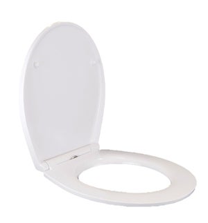 Abattant WC frein de chute noir décor végétal