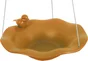 Abreuvoir/bain oiseau du jardin céramique 264x260x480mm miel