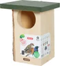 Nid rouge gorge bois massif 17mm Hut d85 18x17x24cm vert Zolux