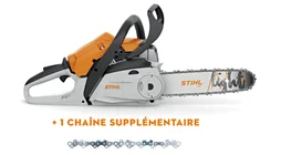 Tronçonneuse thermique STIHL 30 cm³, guide de 35 cm
