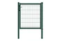 Portillon grillagé NATERIAL Vert - 6005 à sceller, l.100 x H.120 cm