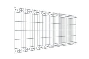 Grillage rigide Naterial Gris - 7016 H.1.03 x L.2.5 m, maille 50x200 mm