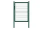 Portillon grillagé NATERIAL Vert - 6005 à sceller, l.100 x H.150 cm
