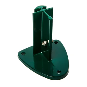Platine pour poteau Naterial Vert - 6005