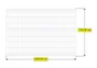 Grillage rigide NATERIAL vert - 6005, H.1.73 x L.2.5 m, maille 55x200 mm