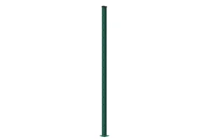 Poteau sur platine NATERIAL vert, H.175 x P.6.9 cm