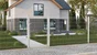 Platine pour poteau Naterial gris clair - 7035