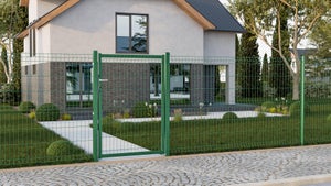 Grillage rigide Naterial vert - 6005, H.1.03 x L.2.5 m, maille 50x200 mm