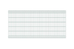 Grillage rigide Naterial vert - 6005, H.1.23 x L.2.5 m, maille 55x200 mm