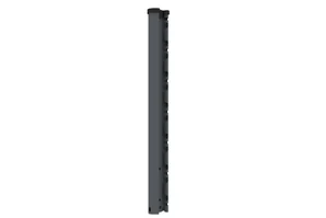 Poteau NATERIAL Gris - 7016, H.65 x P.6.9 cm