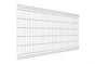 Grillage rigide Naterial Gris - 7016, H.1.23 x L.2.5 m, maille 55x200 mm