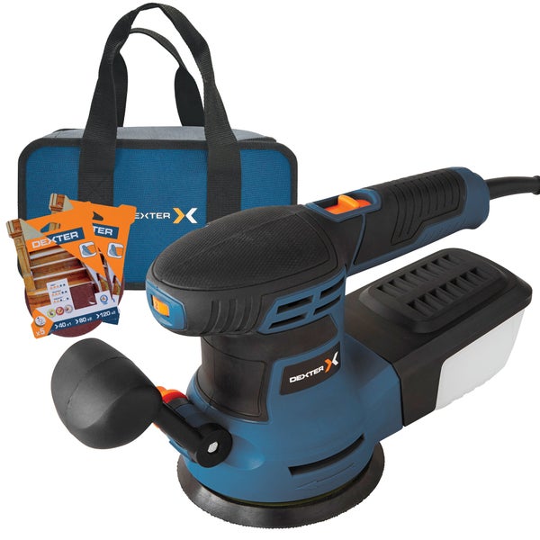 Ponceuse orbitale filaire DEXTER, 350 W