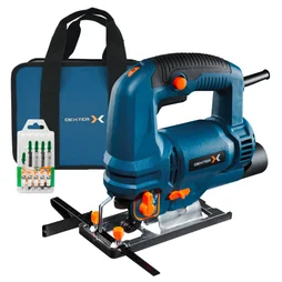 Scie sauteuse filaire DEXTER 750 W+5 lames 
