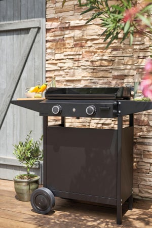 Plancha Gaz Origin 60 châssis acier noir