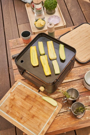 Plancha gaz Nomad noir