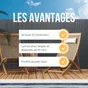 Canisse pvc lames de 19 mm, 1 x 3 m, anthracite