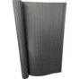 Canisse pvc lames de 19 mm, 1 x 3 m, anthracite
