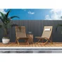 Canisse pvc lames de 19 mm, 2 x 3 m, anthracite