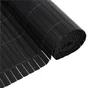 Canisse pvc lames de 19 mm, 1,5 x 3 m, anthracite