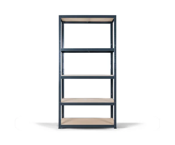 Etagère acier noir époxy AVASCO atlas noir, 875 kg, 5T, l.90 x H.176 x P.40 cm