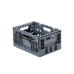 Casier pliant pro BOX & BEYOND gris, 19L, l.27.0 x P.37.5 x H.19 cm