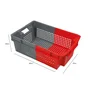 Bac pro ajouré BOX & BEYOND bicolore, 32L, l.39 x P.60 x H.20 cm