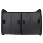 Bac textile pliable 2 compartiments BOX & BEYOND noir, l.40 x P.27.5 x H.28 cm
