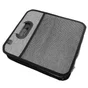 Bac textile pliable 3 compartiments BOX & BEYOND gris, l.50 x P.27.5 x H.28 cm