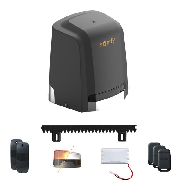 Motorisation de portail coulissant SOMFY slidy moove 600 xl