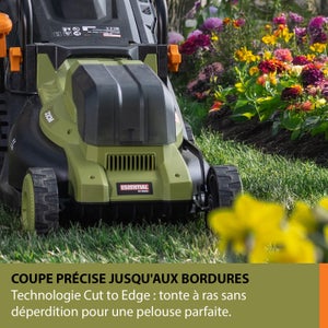 Tondeuse sur batterie ESSENTIAL Ej730e 20 V, l.33 cm