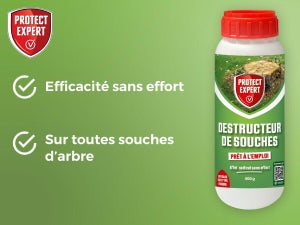 Destructeur de souches 400gr PROTECT EXPERT