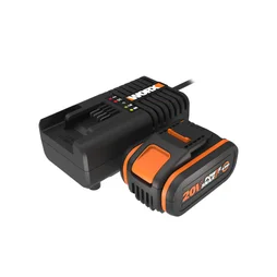 Chargeur et batterie WORX lithium-ion, 20 V Wa3604.j