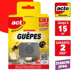 Répulsif à ultrason pour guêpes