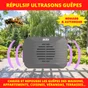 Répulsif à ultrason pour guêpes