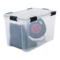 Boîte hermétique recyclée IRIS OHYAMA, 70L, H.38 x l.39 x P.59 cm