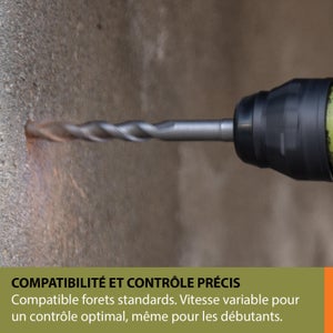 Marteau perforateur sans fil ESSENTIAL ES383 20 V 1 batteries