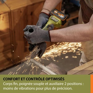Meuleuse sans fil brushless 125 mm ESSENTIAL Es805 20 V