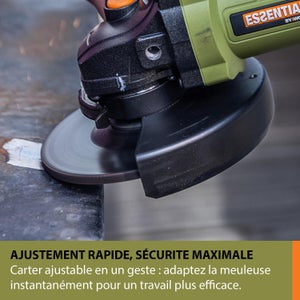 Meuleuse sans fil brushless 125 mm ESSENTIAL Es805 20 V