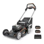 Tondeuse sur batterie WORX Wg749e.2 40 V, l.46 cm