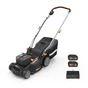 Tondeuse sur batterie WORX Wg737e.1 20 V, l.37 cm