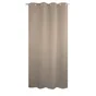 Rideau occultant thermique 135 x 240 cm taupe
