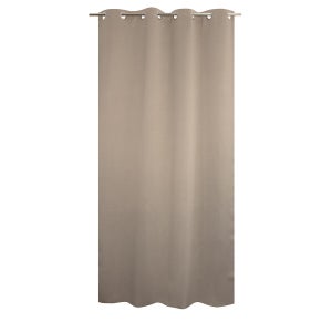 Rideau occultant thermique 135 x 240 cm taupe