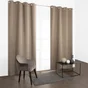 Rideau occultant thermique 135 x 240 cm taupe