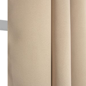 Rideau occultant thermique 135 x 240 cm écru