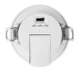 Spot encastré led orientable, CCT dimmable, 560 lumens, rond blanc ARIC