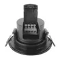 Spot encastré Z4 led orientable, CCT dimmable, 560 lumens rond noir ARIC