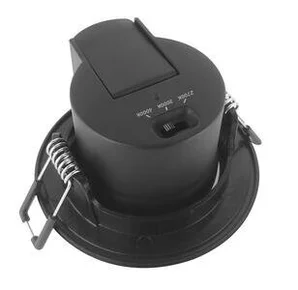 Spot encastré Z4 led orientable, CCT dimmable, 560 lumens rond noir ARIC